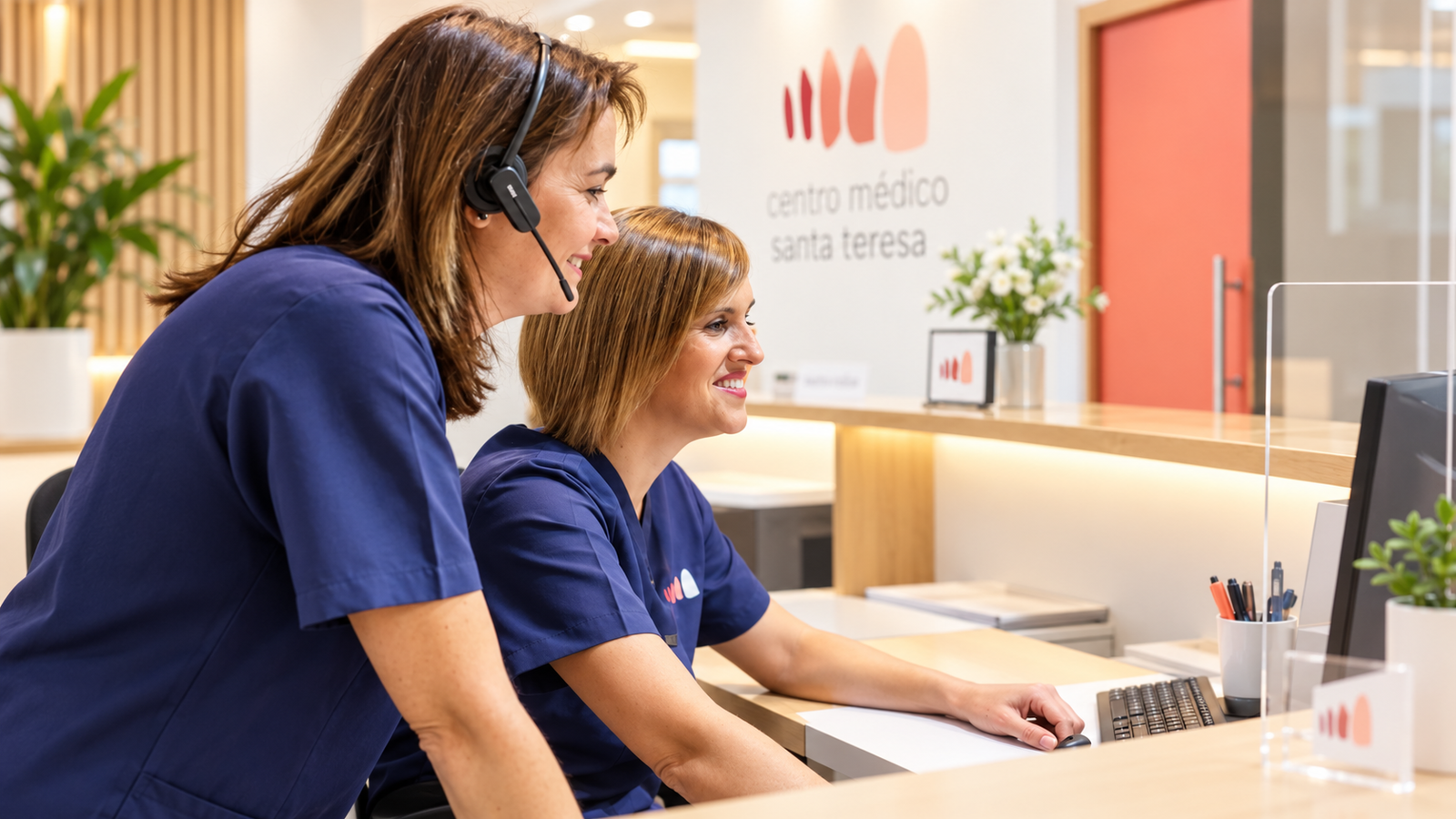 Recepción de Centro Médico Santa Teresa