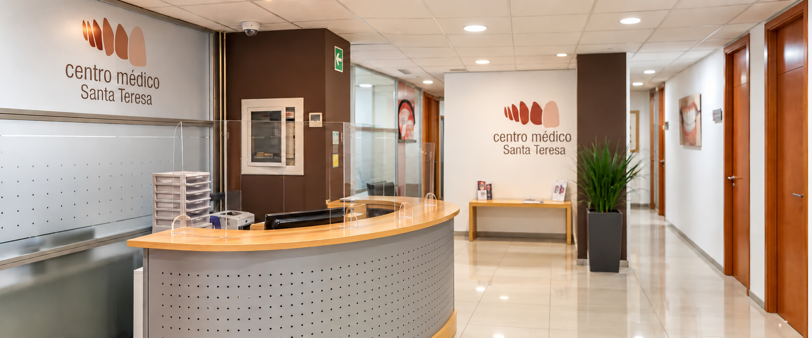 Recepción Centro Médico Santa Teresa